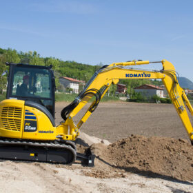 Komatsu escavatore PC 55