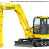 Escavatore Komatsu PC88-MR