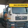 Autocarro MAN 26.410 F con Gru