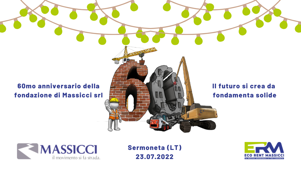 sessantesimo anniversario Massicci srl